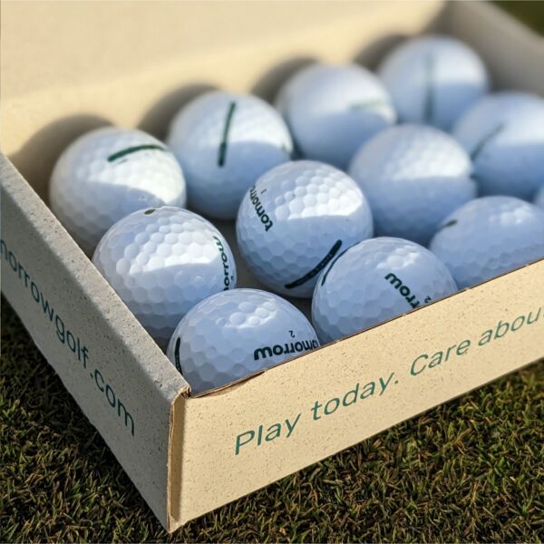 tomorrow golf Single Pack Recycled Golf Balls Thumbnail