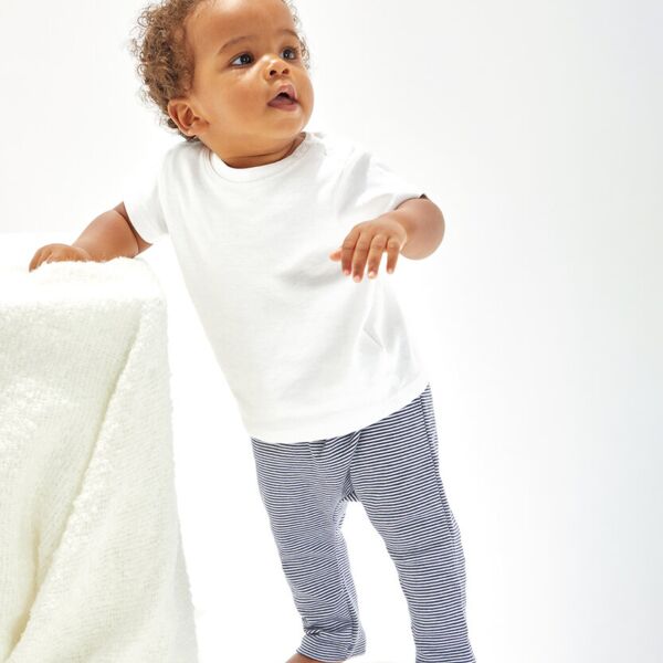 Baby stripy Jersey leggings Thumbnail