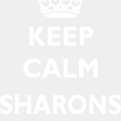 1016 KeepCalmSharonsBack White Thumbnail