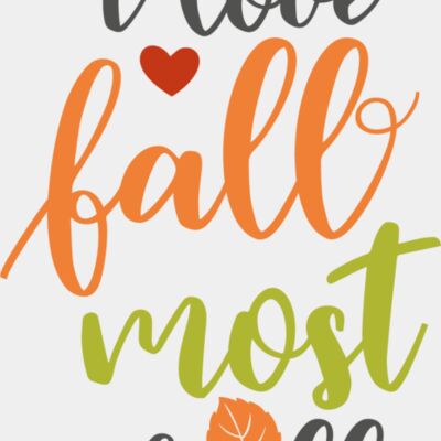 I Love Fall Thumbnail